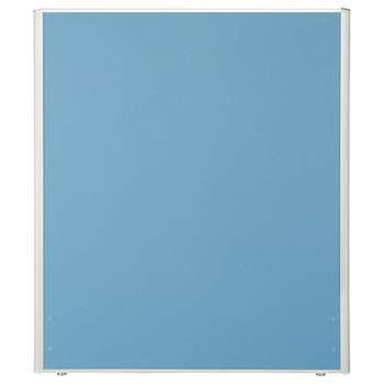 エランサ (N)パーティション クロスタイプ マグネット対応 幅700×奥行24×高さ1050mm ブルー(組立設置込) LPM-105070-BL 1枚
