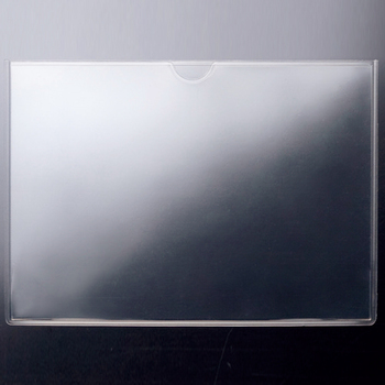 TANOSEE ソフトカードケース A6 透明 再生オレフィン製 1枚