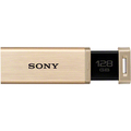 ソニー USBメモリー ポケットビット QXシリーズ ノックスライド式高速 128GB ゴールド USM128GQX N 1個