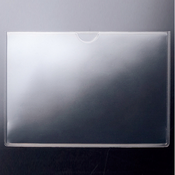 TANOSEE ソフトカードケース B7 透明 再生オレフィン製 1枚