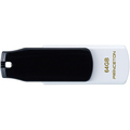 プリンストン USBフラッシュメモリー ストラップ付き 64GB ブラック/ホワイト PFU-T3KT/64GBK 1個