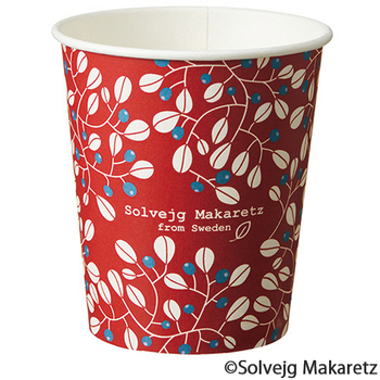 TANOSEE 紙コップ Berry(ベリー) 205mL(7オンス) 1セット(2000個:80個×25パック)