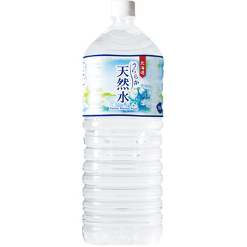 富永貿易 神戸居留地 北海道 うららか天然水 2L ペットボトル 1ケース(6本)