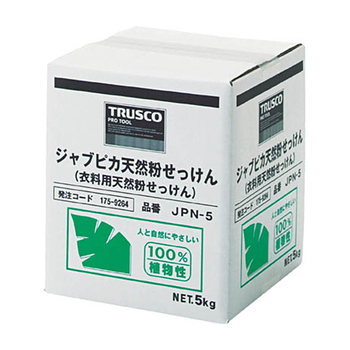 TRUSCO ジャプピカ天然粉せっけん5kg JPN-5 1個