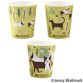 サンナップ JW DOG(ジェイダブルドッグ) カップ 90mL(3オンス) C9050JWD 1セット(3000個:50個×60パック)
