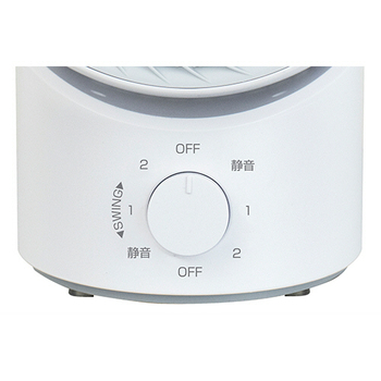 YAMAZEN サーキュレーター 15cm ホワイト YAS-BFKW15(WH) 1台
