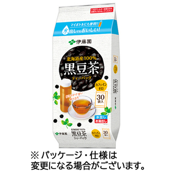 伊藤園 北海道産100%黒豆茶ティーバッグ 1セット(90バッグ:30バッグ×3袋)