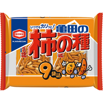 亀田製菓 亀田の柿の種 スーパーフレッシュ 1パック(9袋)