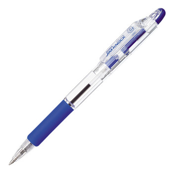 ゼブラ 油性ボールペン ジムノック 0.7mm 青 KRB-100-BL 1セット(10本)