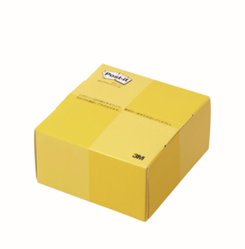 3M ポスト・イット ポップアップノート 74×69mm 紙箱レモン POP-300Y 1セット(10個)