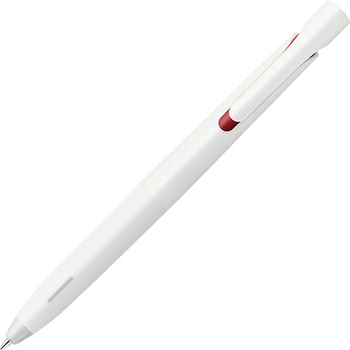 ゼブラ 油性ボールペン ブレン 0.7mm 赤 (軸色:白) BA88-R 1セット(10本)