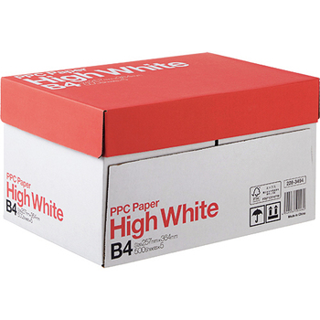 PPC PAPER High White B4 1箱(2500枚:500枚×5冊)