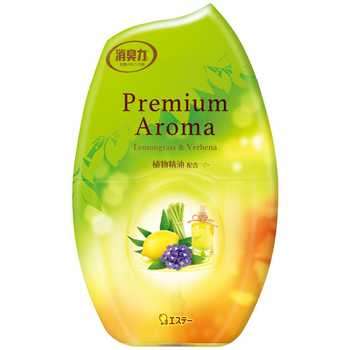 エステー お部屋の消臭力 Premium Aroma レモングラス&バーベナ 400mL 1セット(3個)