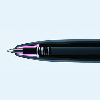 ゼブラ 油性ボールペン ブレン 0.5mm 青 (軸色:白) BAS88-BL 1セット(10本)