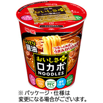 明星食品 ロカボNOODLES おいしさプラス こってり醤油 60g 1ケース(12食)