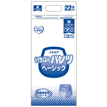 カミ商事 エルモア いちばん パンツ ベーシック M 1パック(22枚)