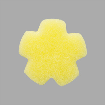 カワモト マウスピュア 口腔ケアスポンジ プラ軸 S 039-112061-00 1セット(1200本:50本×24箱)