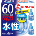 大日本除蟲菊 KINCHO 水性キンチョウリキッド 60日 無臭性 取替え液 1セット(6本:2本×3箱)