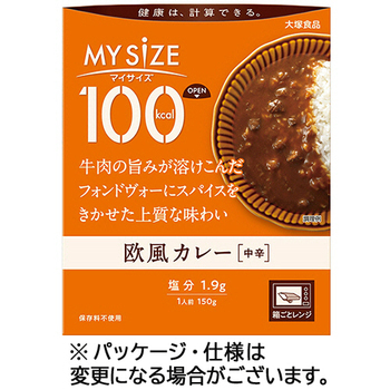 大塚食品 100kcalマイサイズ 欧風カレー 150g 1セット(10食)