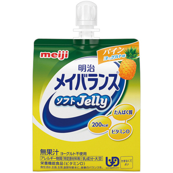 明治 メイバランスソフトJelly(ゼリー) パインヨーグルト味 125ml 1セット(36個)