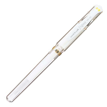 三菱鉛筆 ゲルインクボールペン ユニボール シグノ 太字 1.0mm ホワイト UM153.1 1セット(10本)