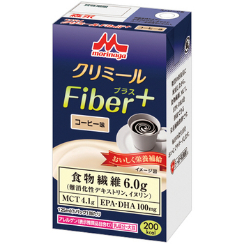 森永乳業クリニコ エンジョイクリミールFiber+ コーヒー味 125ml 紙パック 1セット(24本)