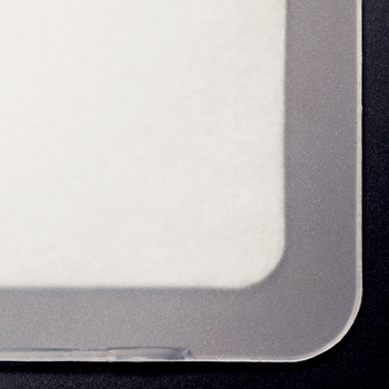 ライオン事務器 デスクマット 再生オレフィン製 ノングレア仕上 ダブル(グレーマット付) 1045×620×1.5mm No.6-FR 1枚