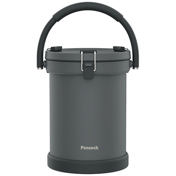 ピーコック クーラーバケット 9.5L ダークグレー IGN-100(H) 1台