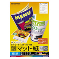コクヨ カラーレーザー&カラーコピー用紙 両面マット紙 標準 A4 LBP-F1210 1冊(100枚)