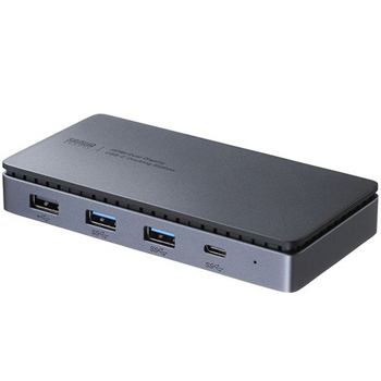 サンワサプライ USB Type-Cドッキングステーション(HDMI×2画面出力対応) USB-CVDK15 1台