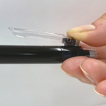 三菱鉛筆 消せる ゲルインクボールペン ユニボールR:E オープンクリップ 0.38mm ローズレッド URN23538.15 1本