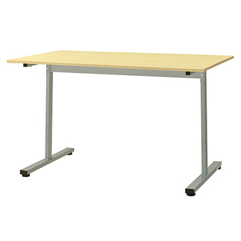エランサ (N)ミーティングテーブル T字脚 幅1200×奥行750mm ナチュラル(お客様組立) LBT-N1275NA 1台