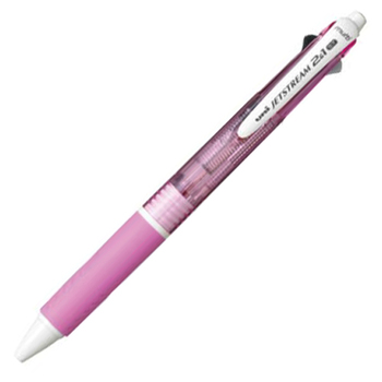 三菱鉛筆 多機能ペン ジェットストリーム2&1 0.7mm (軸色:ピンク) MSXE350007.13 1セット(10本)