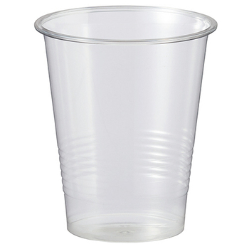 TANOSEE リサイクルPETカップ 270ml(9オンス) 1セット(1800個:100個×18パック)