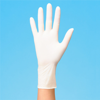 川西工業 ニトリル 使いきり手袋 粉なし S ホワイト #2060 1箱(250枚)
