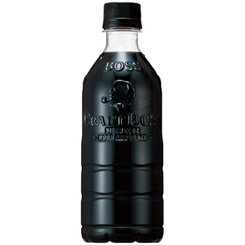 サントリー クラフトボス ブラック ラベルレス 500ml ペットボトル 1ケース(24本)