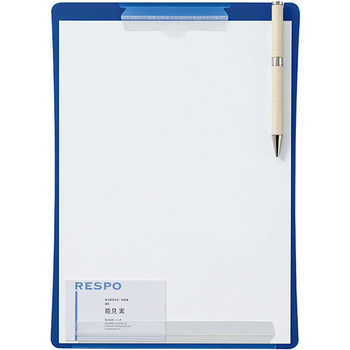 ライオン事務器 アンケートボード A4タテ ブルー QB-220 1枚
