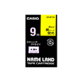 カシオ NAME LAND 蛍光テープ 9mm×5.5m 蛍光黄/黒文字 XR-9FYW 1個