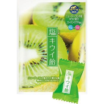 加藤製菓 塩キウイ飴 70g 1セット(10パック)