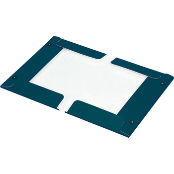キングジム 図面ファイルGS A2 2つ折 背幅27mm ボード表紙(青) 1172-B 1冊