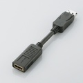 エレコム DisplayPort-HDMI変換アダプタ ディスプレイポートオス-HDMIメス AD-DPHBK 1個