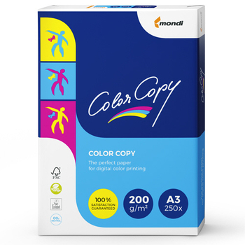 モンディ Color Copy A3 200g 0000-302-A305 1セット(1000枚:250枚×4冊)
