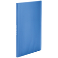TANOSEE 環境にやさしいクリアファイル(植物由来原料配合) A4タテ 10ポケット 背幅11mm ブルー 1冊