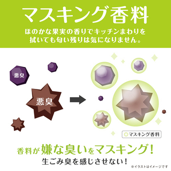 大王製紙 エリエール キレキラ!キッチンクリーナー 徹底キレイ おそうじシート 捨てるだけで生ゴミ消臭 1パック(18枚)
