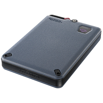 アイオーデータ BizDAS かんたんデータ移行アプリ内蔵 ハードウェア暗号化対応ポータブルHDD 2TB HDPD-SUTC2/S 1台