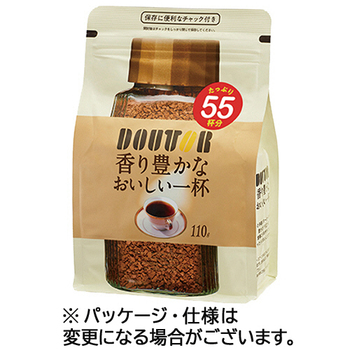 ドトールコーヒー 香り豊かなおいしい一杯 詰替用 110g 1袋