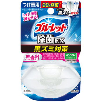 小林製薬 液体ブルーレットおくだけ 除菌EX 無香料 付替用 67ml 1個