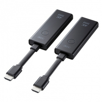 サンワサプライ 4K対応ワイヤレスHDMIエクステンダー VGA-EXWHD12 1台