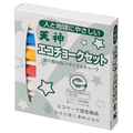日本白墨工業 エコチョーク72 4色詰合せ ECO-6 1箱(6本)