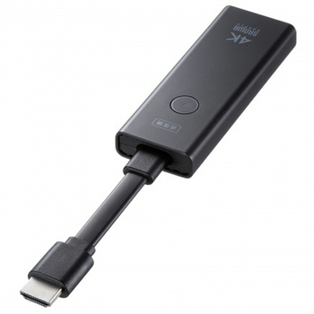 サンワサプライ 4K対応ワイヤレスHDMIエクステンダー(送信機のみ) VGA-EXWHD12TX 1台